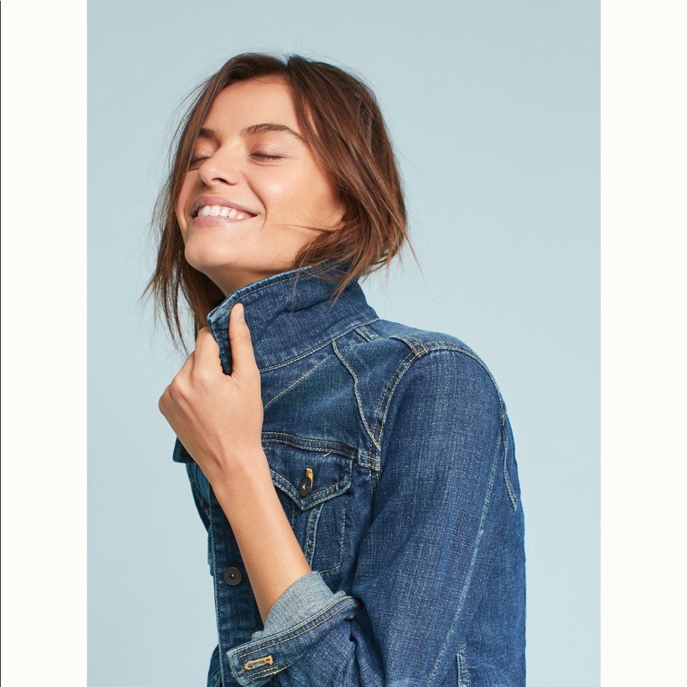 Anthropologie Pilcro Classic Denim Jacket
